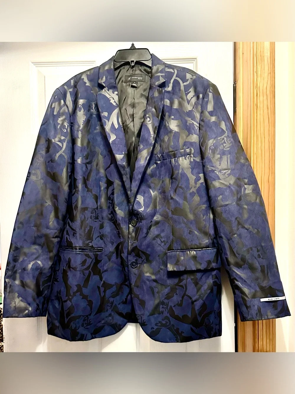 INC International Concepts Floral Jacquard Sport Coat.